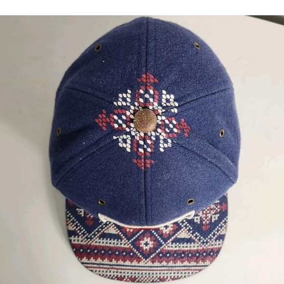 Zephyr Colorado Flag Patch Patterned Wool Baseball Snapback Cap - Picture 4 of 10